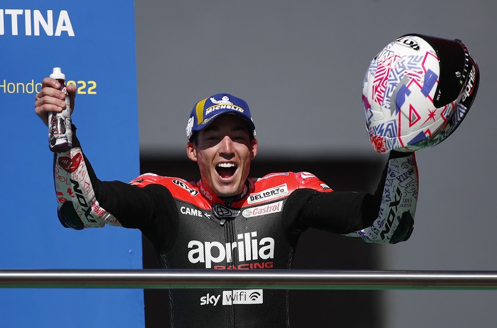 Aleix Espargaro and Aprilia claim maiden MotoGP win