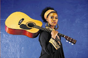 SENSATION: Zahara with her beloved guitar.