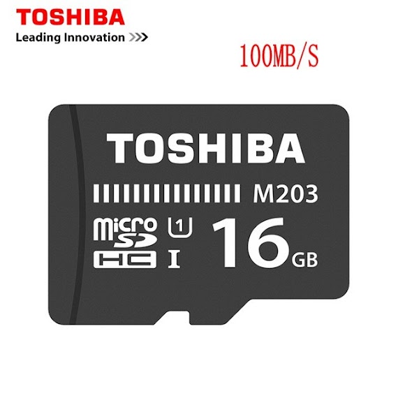 Thẻ Nhớ 16Gb Microsdhc Toshiba M203 Uhs - I U1 100Mb/S - Bh 5 Năm - Hoàng Yến Computer