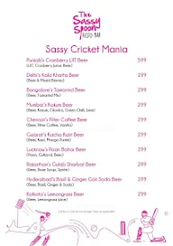 The Sassy Spoon Restaurant menu 5