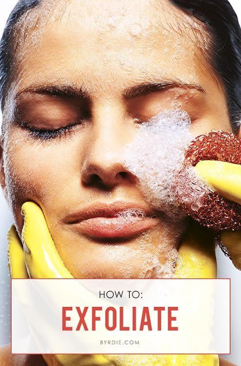 Are You Exfoliating Correctly? #Skinspiration