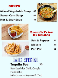 Tea Time Cafe menu 1