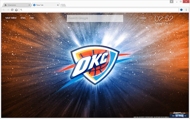 Nba Oklahoma City Thunder Okc Hd Themes