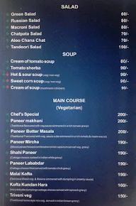 Hotel Aqua menu 3