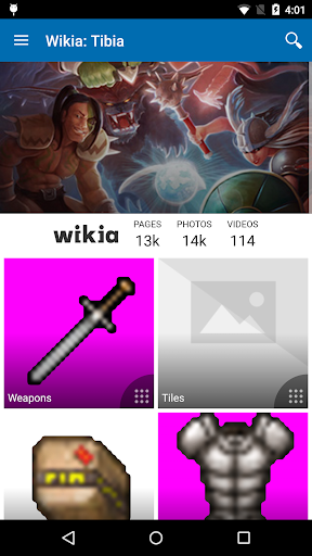 Wikia: Tibia