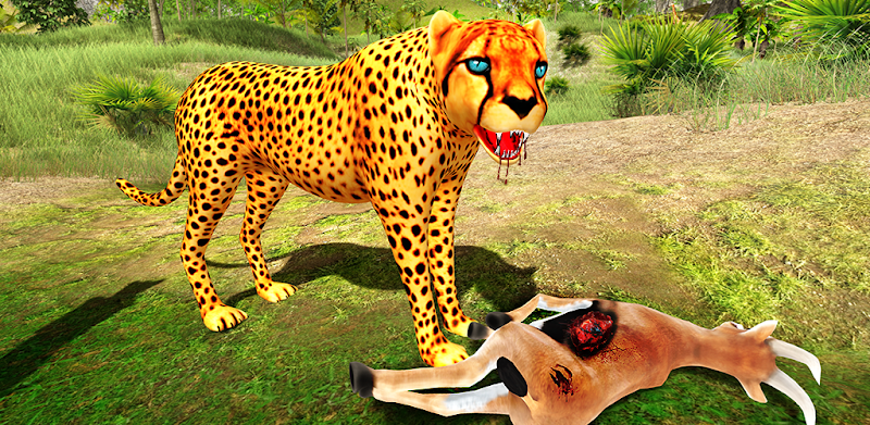 Cheetah Attack Simulator 3D Game Cheetah Sim