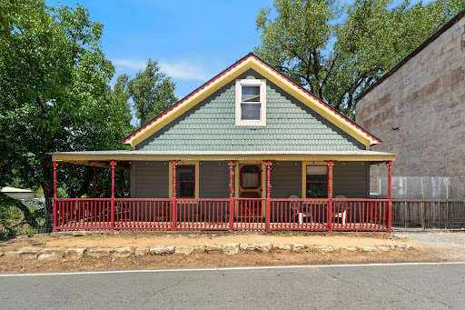 Buy this luxury house in Fiddletown (United States) - Small house with porch and red railing