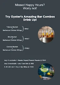 Oyster, Bar and Kitchen menu 2