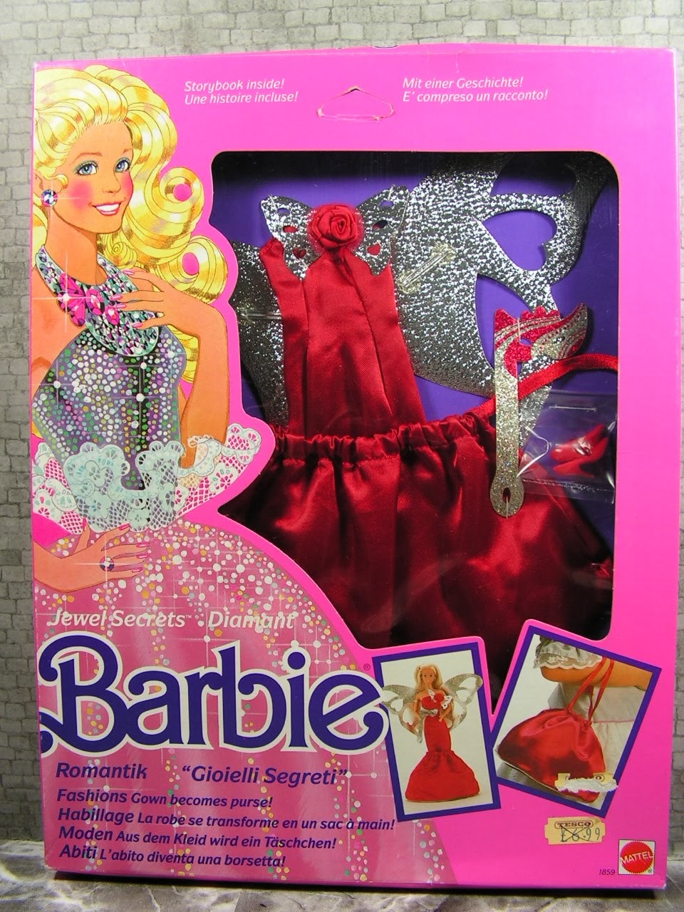 Royalty.Girl: 1986 Barbie Jewel Secrets Fashions 1859