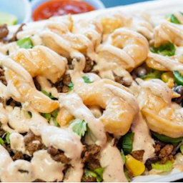 Steak and Shrimp Burrito Bowl