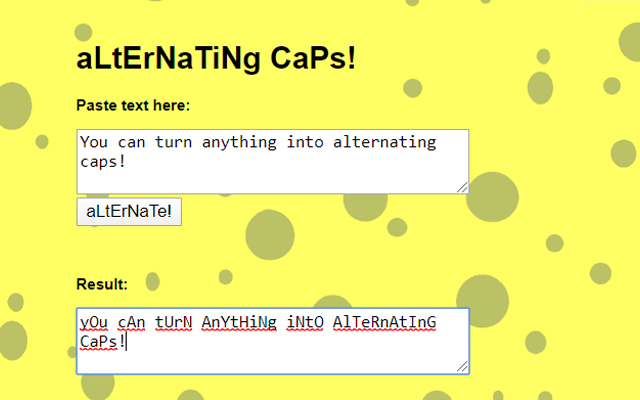 aLtErNaTiNg CaPs Preview image 0