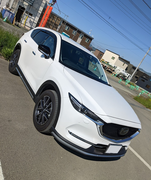 CX-5の夜勤明け・車庫&物置き外壁塗装・ホワイトパール映え日和・ぽかぽか陽気に関するカスタム事例の投稿画像6枚目
