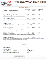 Brooklyn Wood Fired Pizza menu 2