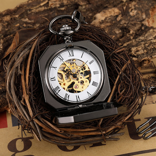 Title 3, Mens Fashion Casual Flip Hollow Mechanical Poc...