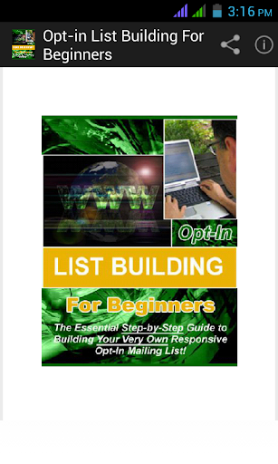 List Building for Beginners