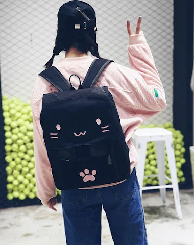Large capacity cat school bag. Plen - 3