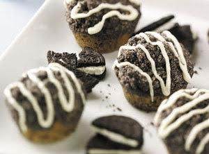 Chocolate Oreo Cookie Muffins