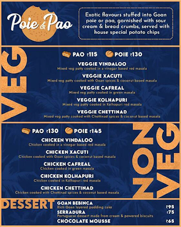 Poie And Pao menu 