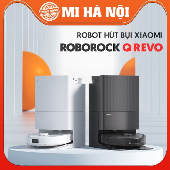 Robot Hút Bụi Lau Nhà Xiaomi Roborock Q Revo - Tự Giặt Giẻ, Sấy Nóng, Lau Xoay - Hàng Chính Hãng