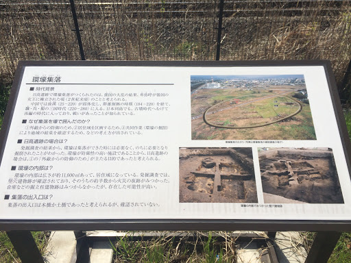 日高遺跡公園 環濠集落の図