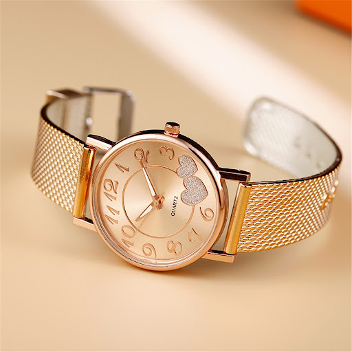 Title 5, SilverGalaxy - Luxus-Frauenuhr mit Diamanten-Look