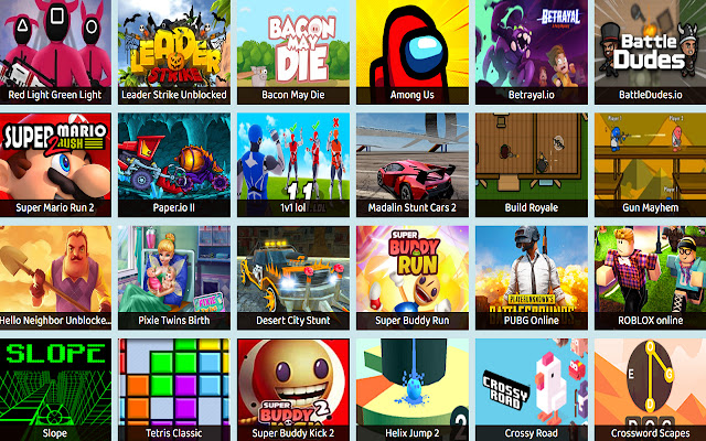 All Unblocked Games chrome extension