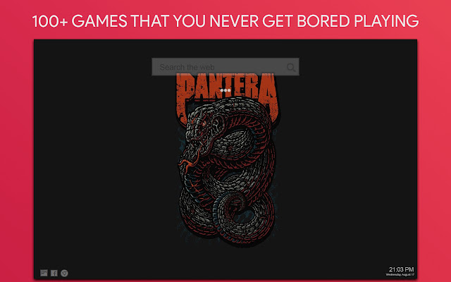 Pantera Wallpaper HD Custom New Tab