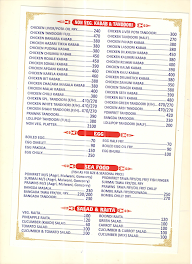 Amruta Family Restaurant And Bar menu 6