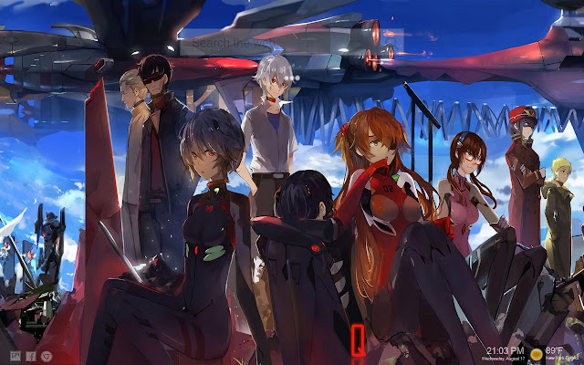 Neon Genesis Evangelion Themes NewTab HD