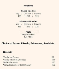 The Village menu 8