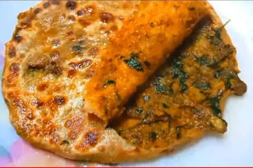 2 Aloo Methi Cheese Paratha