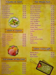 Jain Family Restaurant menu 2