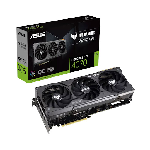 Card màn hình ASUS TUF Gaming GeForce RTX 4070 12GB GDDR6X (TUF-RTX4070-O12G-GAMING)