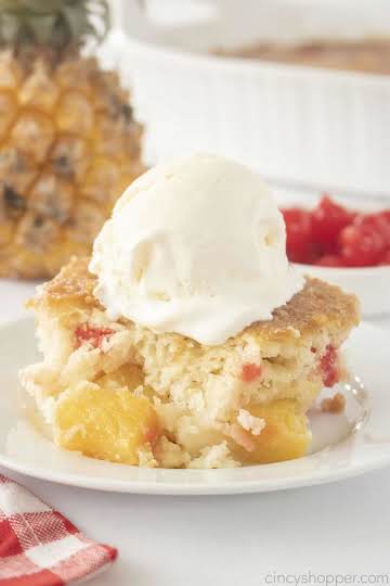 Pineapple Cobbler