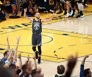 Stephen Curry stelt fans van de Golden State Warriors gerust en speelt Game 4 van de NBA Finals