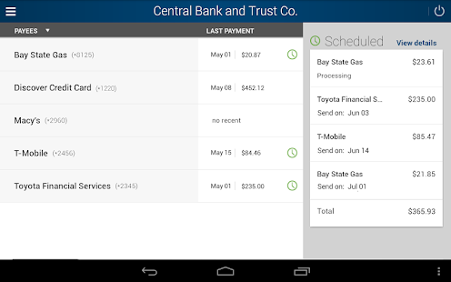 Central Bank and Trust Co. Screenshots 8