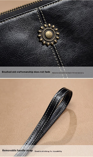 Title 22, Double-layer large capacity clutch shoulder mes...