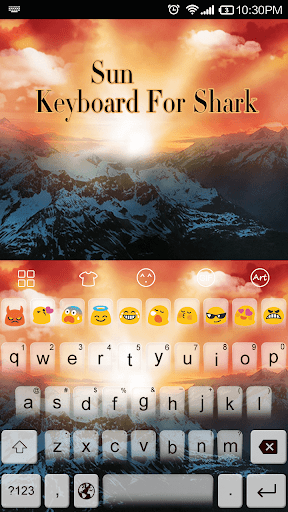 Emoji Keyboard-Sun