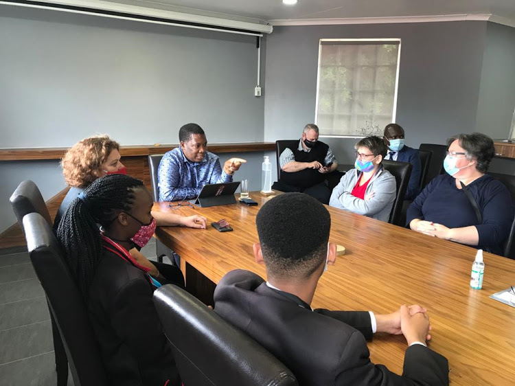 Education MEC Panyaza Lesufi visited school after footage of the brawl was shared on social media.