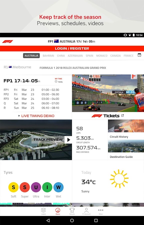 formel 1 de app formel 1 de app