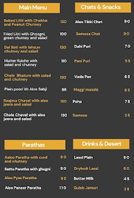 Litti Mania menu 1