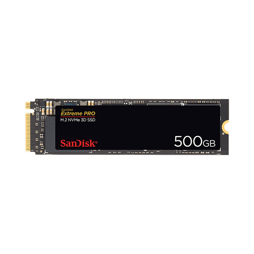 Ổ cứng gắn trong / SSD SanDisk Extreme PRO 500GB M.2 NVMe 3D (SDSSDXPM2-500G-G25)