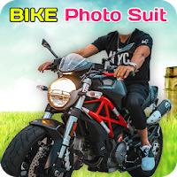 Bike Photo Suit  Men  Woman Photo Editor