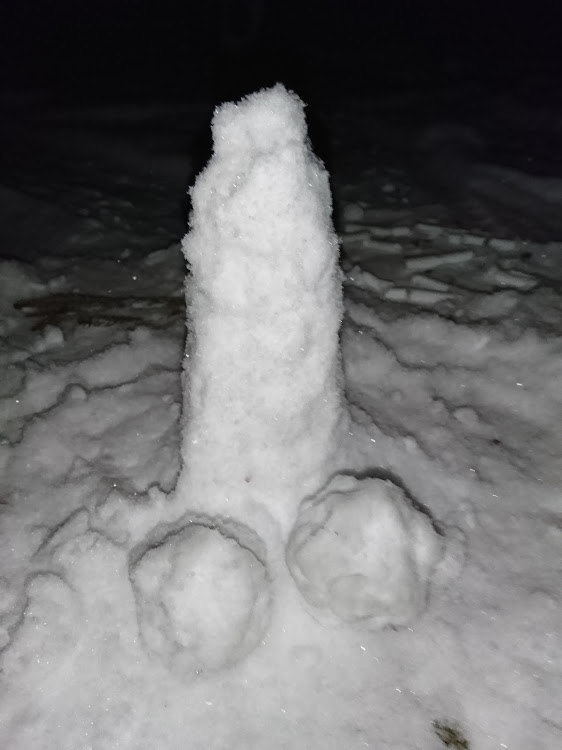 ジムニーの雪とコラボ・ネオアームストロングサイクロンジェットアームストロング砲に関するカスタム事例の投稿画像2枚目