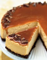 Toffee Crunch Caramel Cheesecake Recipe | Epicurious.com was pinched from <a href="http://www.epicurious.com/recipes/food/views/Toffee-Crunch-Caramel-Cheesecake-231417" target="_blank">www.epicurious.com.</a>