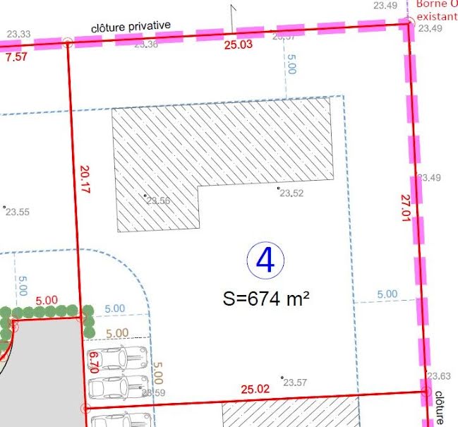 Vente terrain  674 m² à Saubion (40230), 274 000 €