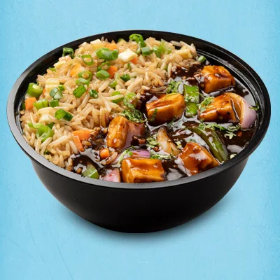 Black Pepper Paneer Bowl