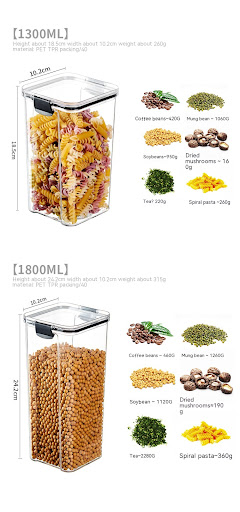 Title 6, Food Grade Grain Storage Containers. Sealed, Tr...