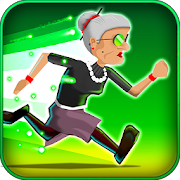 Angry Gran RadioActive Run Mod apk versão mais recente download gratuito