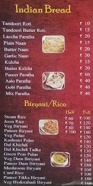 Malhar Restaurant menu 3